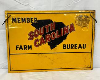 Embossed South Carolina Farm Bureau, 14x10 