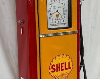 with Lighted Shell Globe