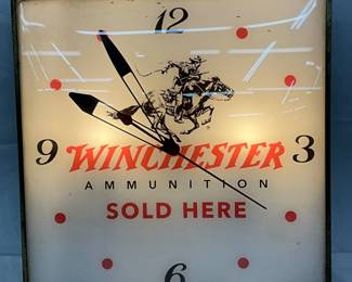 Winchester Clock Glass Face