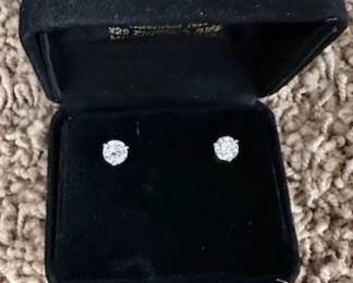 14k and diamond earrings
