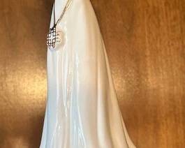 Porcelain musical angel