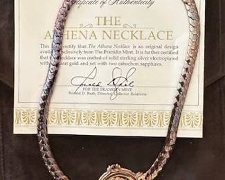 Sterling Silver Athena necklace.