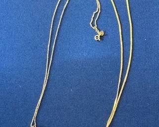 14k and diamond necklaces