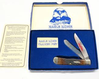 Eagle Ridge Dollywood Set with Case XX Pocket Knife