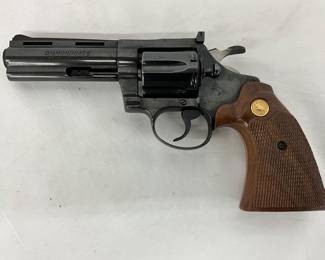 Colt Diamondback .22 LR Revolver with 4-Inch Barrel and Original Box