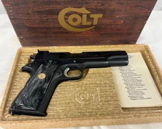 Colt Mark IV Government Model Series 70 Semi-Automatic Pistol with Original Box