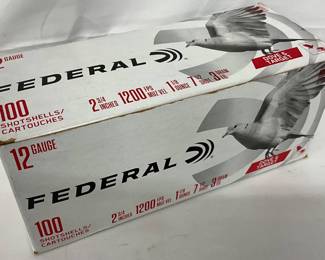 Federal 12 Gauge Shotshells, 7 1/2 Shot, 100 Rounds