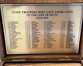 listing fallen state troopers (1929-1986)
