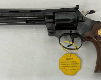 Colt Diamondback .22 LR Revolver with 6-Inch Barrel, Box, and Paperwork