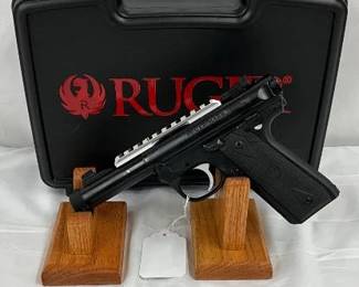 Ruger Mark IV .22 LR Semi-Automatic Pistol with Picatinny Rail
