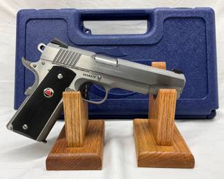 Colt Delta Elite 10mm Semi-Automatic Pistol with 5-Inch Barrel, Stainless Steel Finish