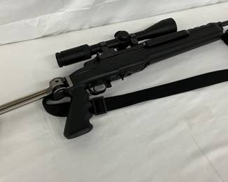 Ruger Mini-14 Semi-Automatic Rifle with Folding Stock and Scope, .223 Remington or 5.56 NATO