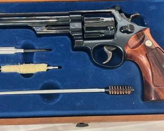 Smith & Wesson Model 29-2 .44 Magnum Revolver with Case and Accessories
