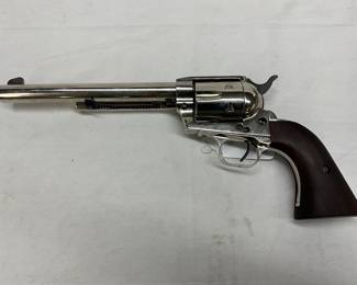 EAA Bounty Hunter 7 1/2-Inch Nickel Barrel Revolver, Six Rounds
