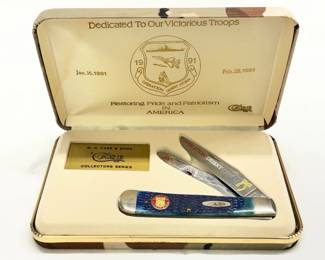 W.R. Case & Sons Operation Desert Storm Commemorative Knife Set