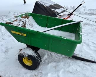 John Deere attachments - Sold only with tractor, part of 5 attachment set