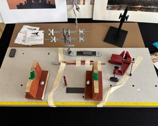 Fly rod wrapping jig