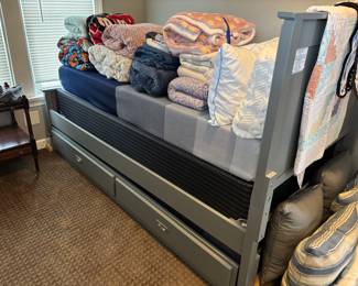 Twin bed and frame