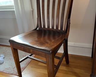 Solid wood chair 35x17x18