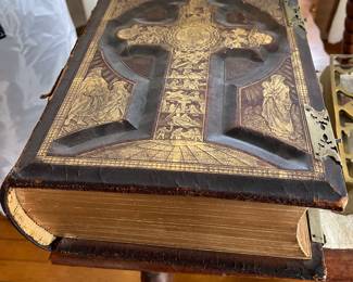 Antique family bible. This is a gem!