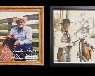 Bum Phillips Hugh OBrien Cowboy Legends