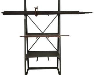 Industrial Vertical Bar Rack Bulk Threaded Rod Inventory