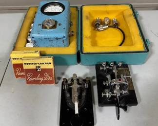 Vintage Testing Telegraphy Equipment