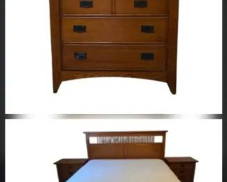 Classic 70s Mission Craftsman Style Set Built To Last