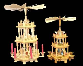 German Authenticity Richard Glasser 3Tier Christmas Pyramid