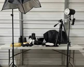 Professional Photography Lighting Kit Vintage PM VPAK Bar Lite Complete Studio Set