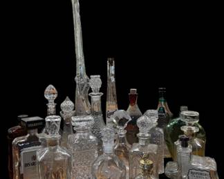 Premier Collection of Vintage Decanters Rare Specialty Liquor Bottles
