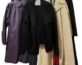 Designer Vintage Womens Outerwear Venezia Vitale, Mario Caldi, Halston, Count Romi