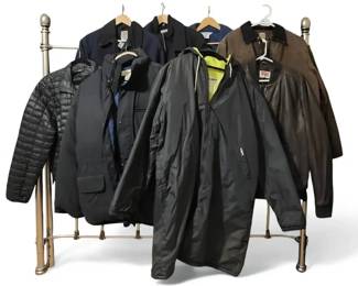 Massive Mens Name Brand Winter Collection... Eddie Bauer, Carhartt, Columbia, Kenneth Cole, Levi