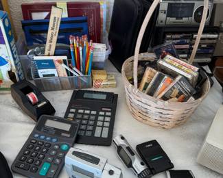 Office Supplies, Cassette Tapes & Player