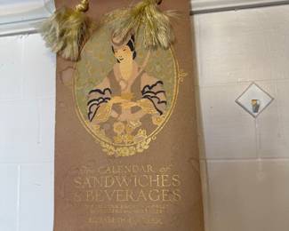 The Calendar of Sandwiches & Beverages by Elizabeth O. Hiller