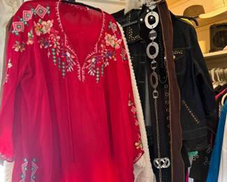 Ladies Clothes, Belts, Hats