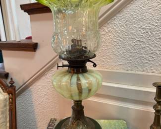 Victorian Oil Lamp