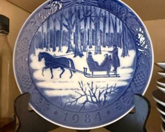 Royal Copenhagen Christmas Plate Collection