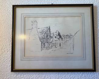 Framed Artwork by Richard A. Scott