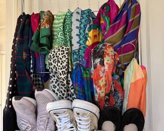Ladies Scarves & Shoes