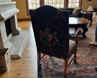 Upholstered corner chair