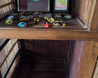 Chaîne des Rôtisseurs collectible pins.  For sale during in person shopping Friday and Saturday.