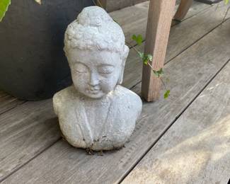 Buddha Bust for sale during in-person shopping
