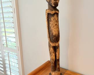 $700. Lobi "Bateba" spiritual figure from western Africa.  32"h x 5"d.  Originally $1200.  