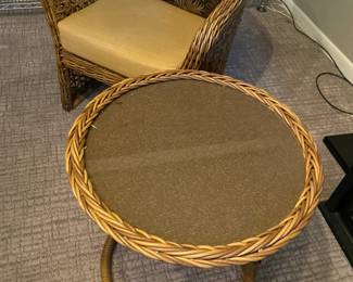 close up of one of the tables.