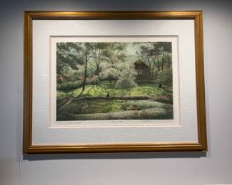 $180. Harold Altman Artist Proof, titled "Spring 1991" and signed. 