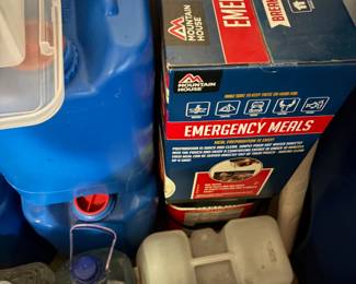 Emergency Meals for sale during in person shopping hours Friday & Saturday