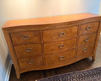 $740 Universal Furniture nine drawer chest.  68"w x 20.5"d x 39.5"h.  