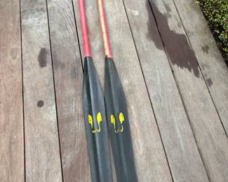 oars for the kayak