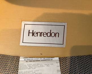 label on the chairs